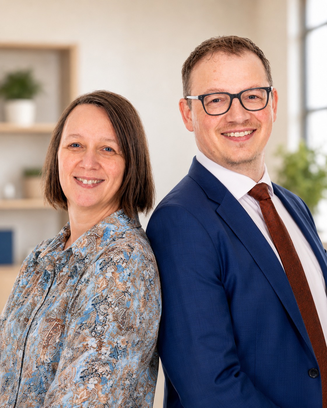 Marieke en Roderik Scheepens, oprichters van Practical & Personal